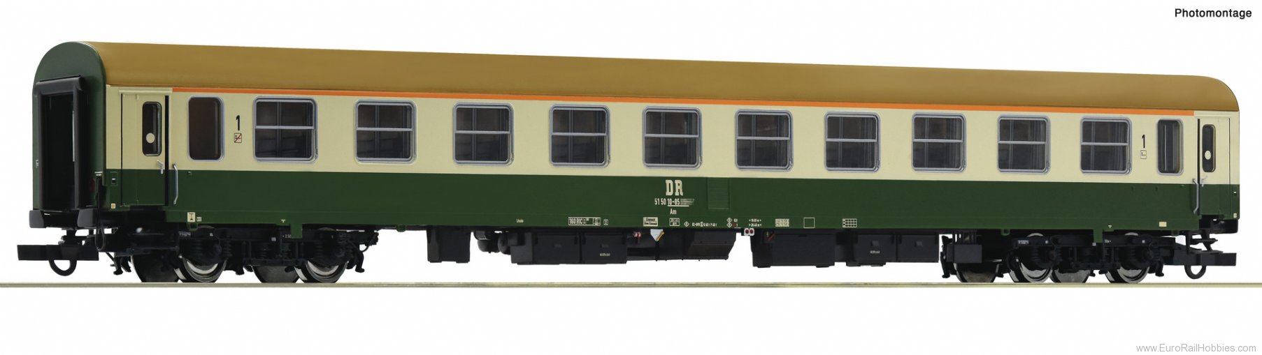 Roco 6200114 Roco DR 1st class Express Train Coach