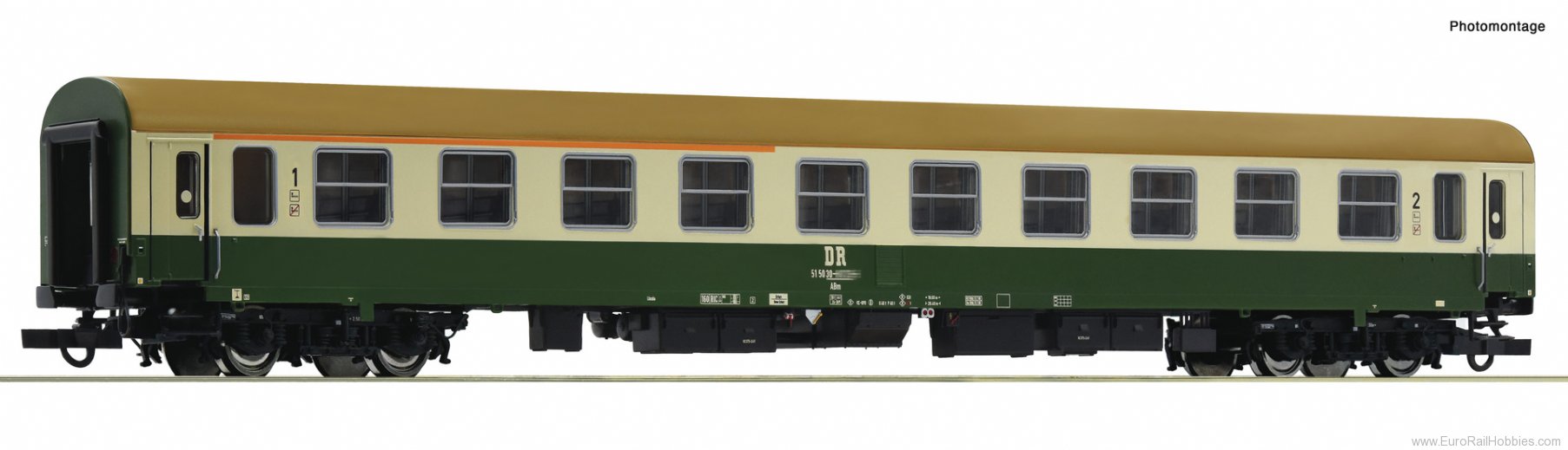 Roco 6200115 Roco DR 1st/2nd class Express Train Coach