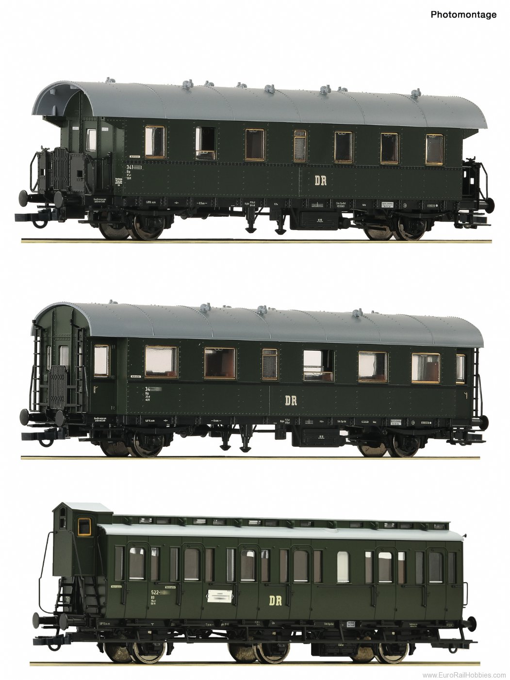 Roco 6200131 Roco DR 3 piece set (2): Branch line train