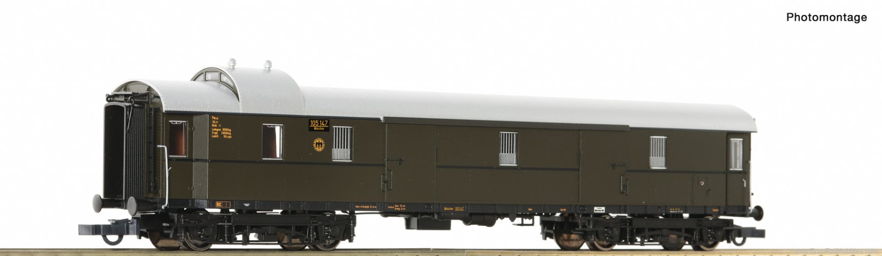Roco 6200140 Roco DRG Standard luggage Wagon