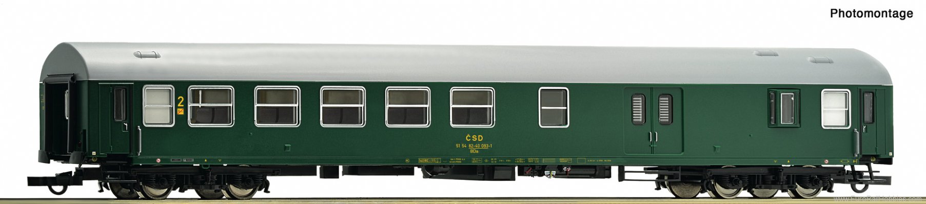 Roco 6200168 Roco CSD 2nd class Passenger Coach