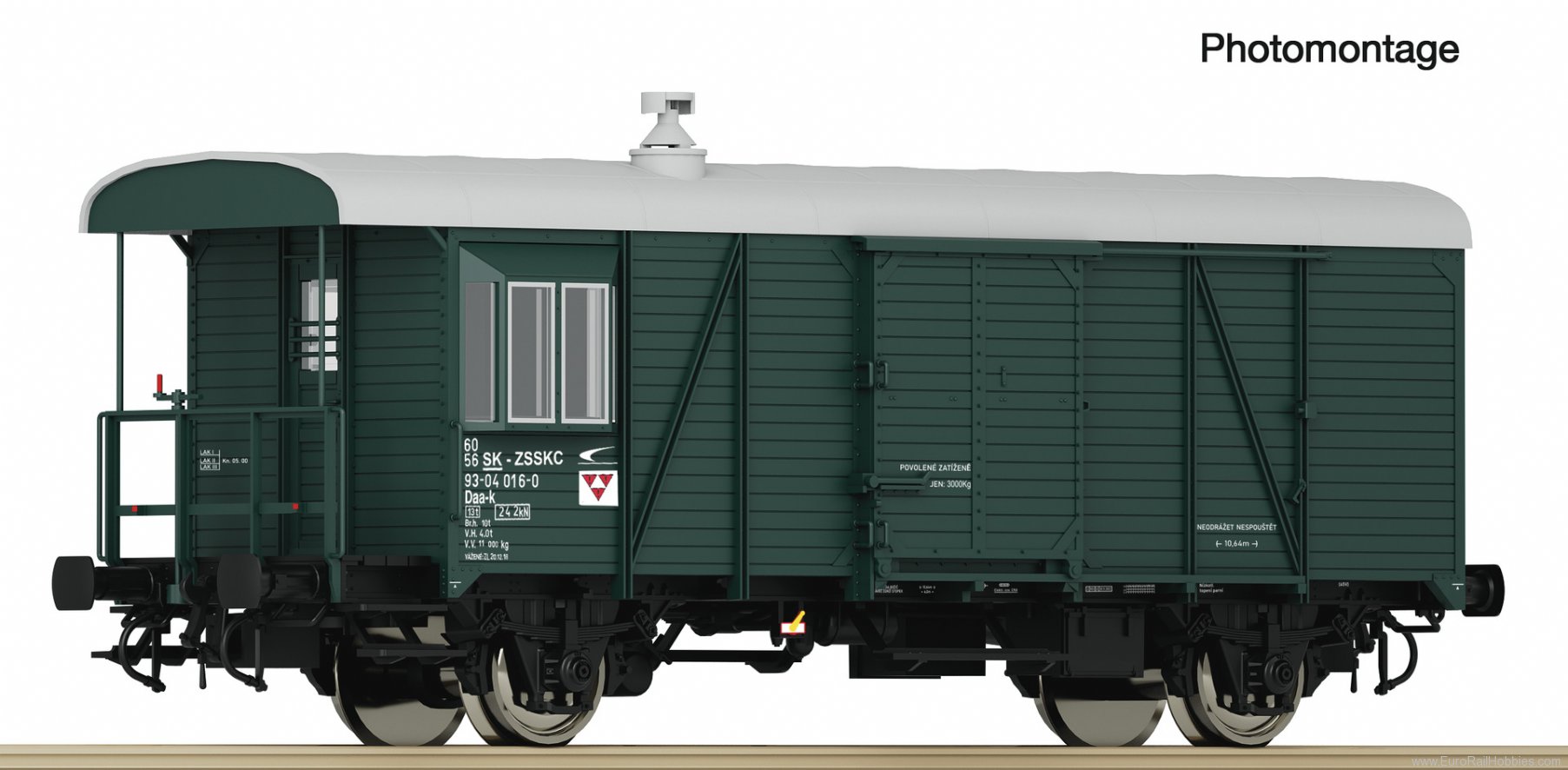 Roco 6200177 Roco Goods train guard Wagon, ZSSK Cargo 