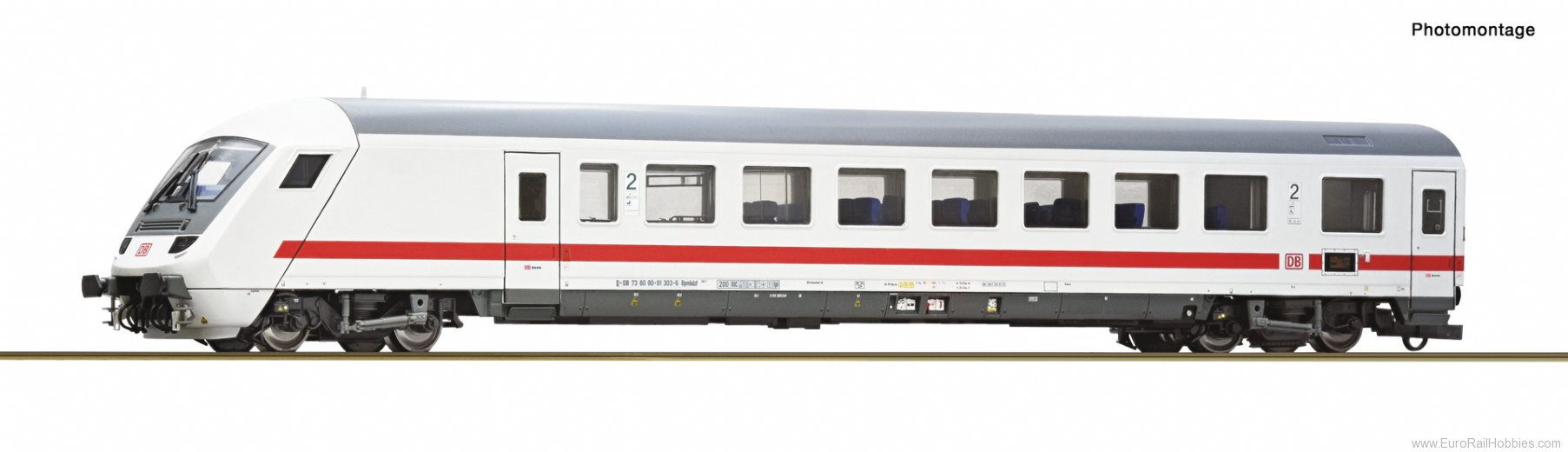 Roco 6220156 Roco DB AG IC Cab Control Coach (Marklin AC D