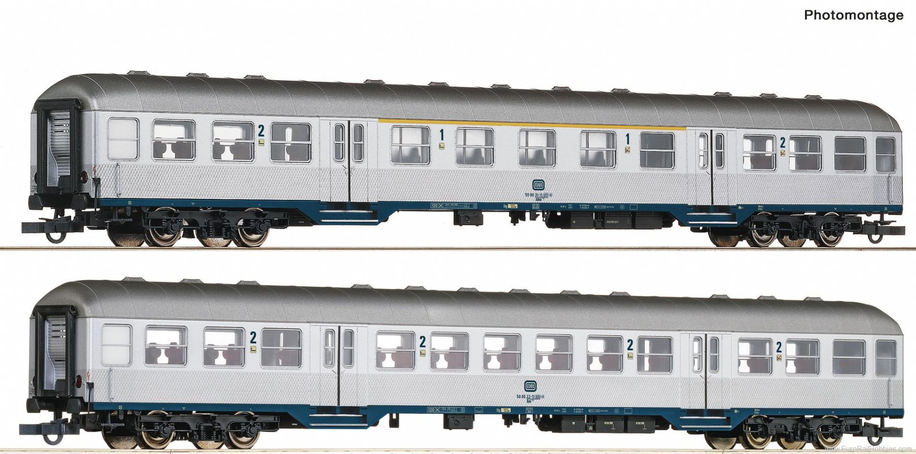 Roco 64175 DB 2 piece set: The Karlsruhe train  (Factory