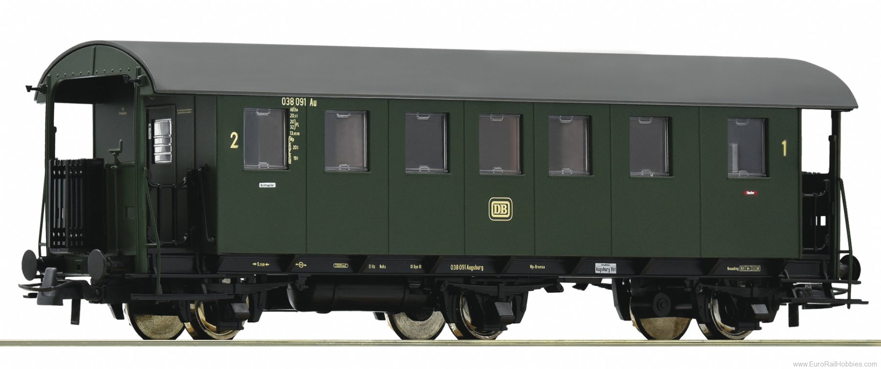 Roco 64995 DB 1st/2nd class Passenger Coach (Factory Sol