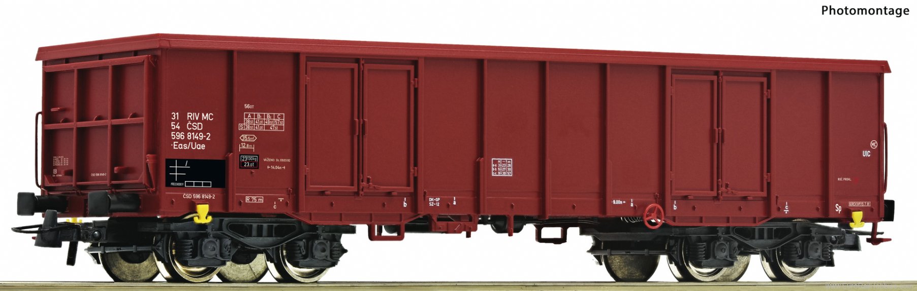 Roco 6600004 Open goods wagon, CSD