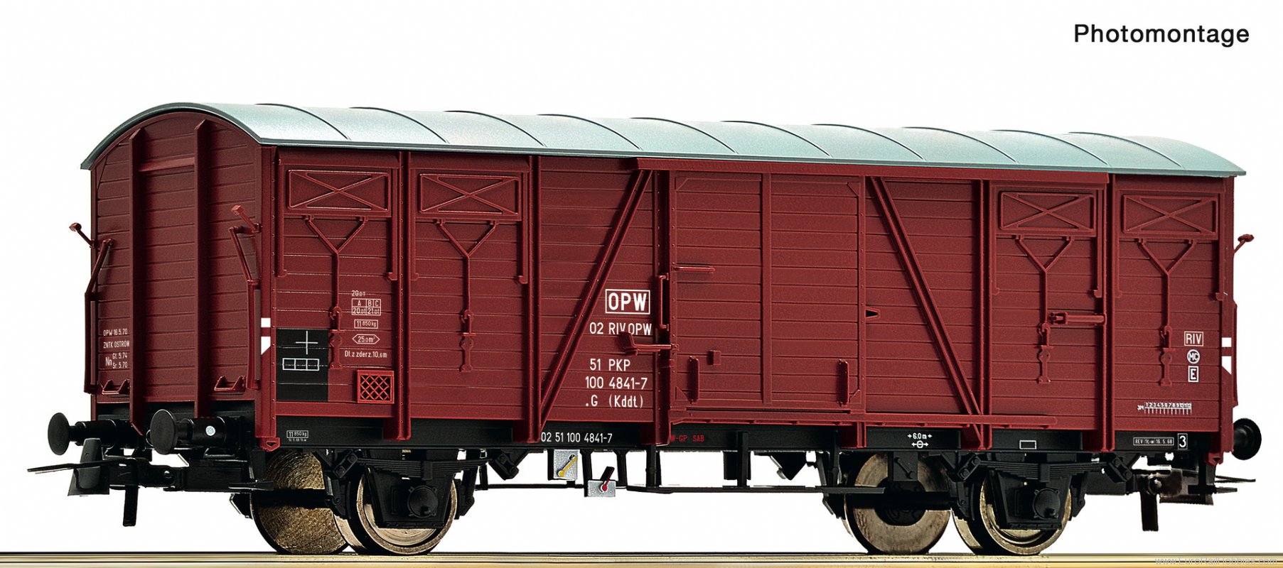 Roco 6600045 Covered freight wagon, PKP