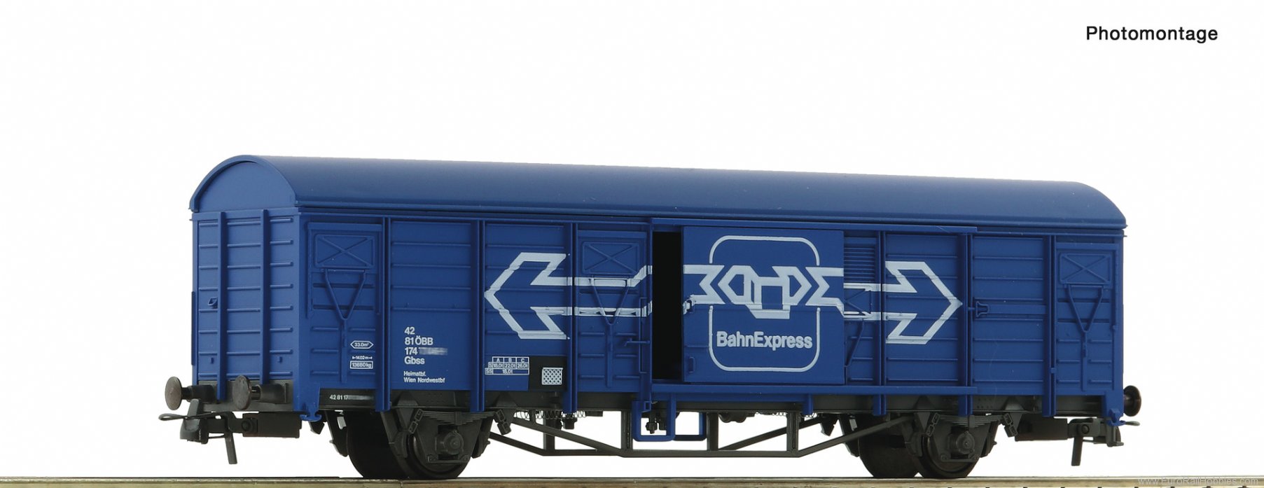 Roco 6600055 Covered goods wagon BahnExpress, ÃBB
