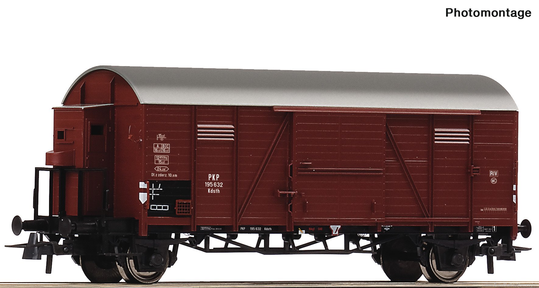 Roco 6600059 Covered goods wagon, PKP