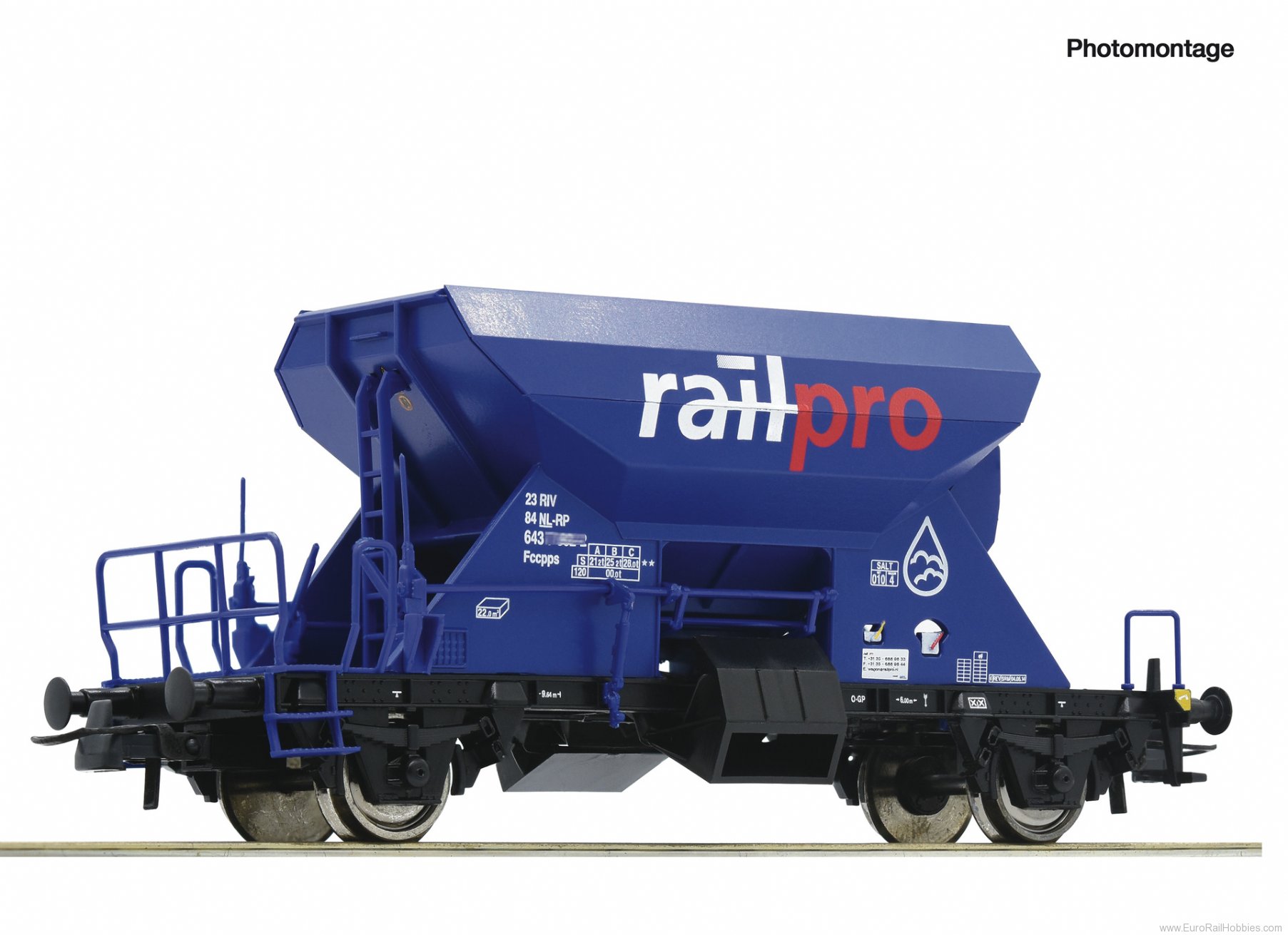 Roco 6600070 Gravel wagon, Railpro