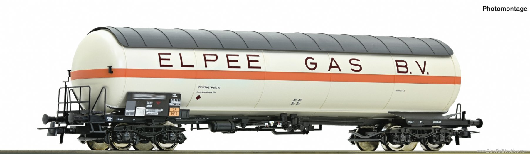 Roco 6600086 Pressurised gas tank wagon, DB