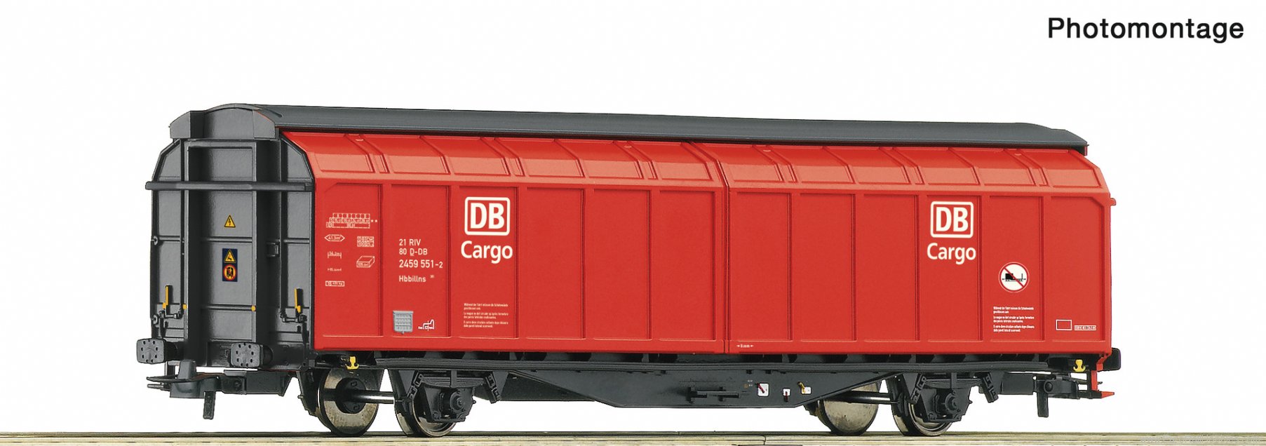 Roco 6600112 DB AG Sliding wall wagon 