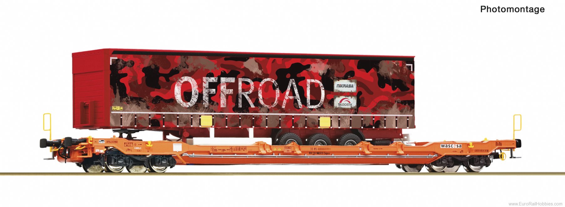 Roco 6600179 Roco Pocket Wagon T5, Wascosa 