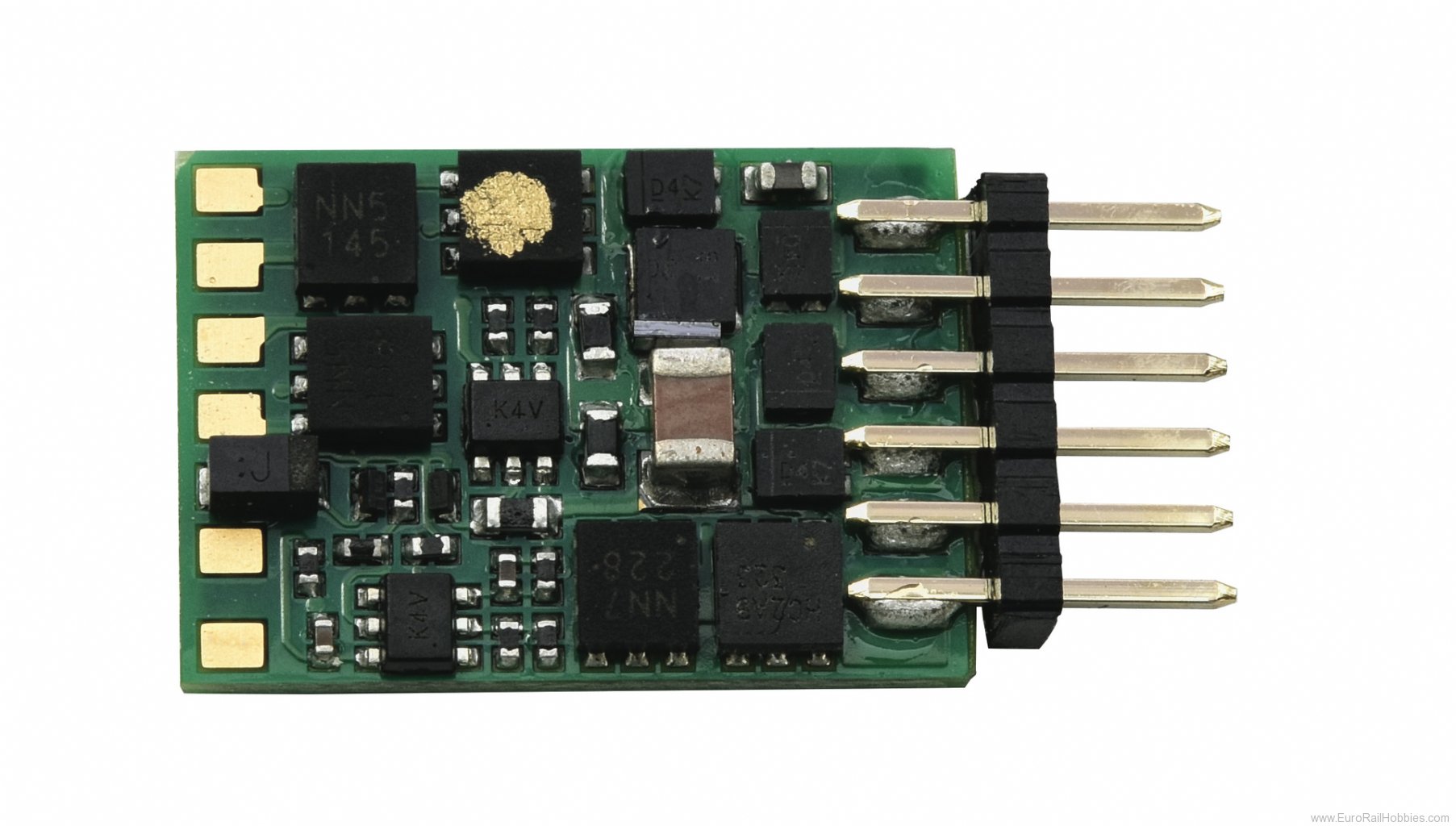 Roco 685305 6-pin decoder, straight pins (MX617N)