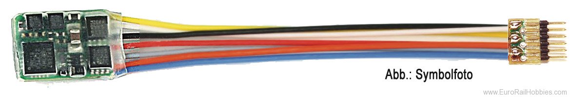 Roco 685404 6-pin plug decoder (NEM 651)