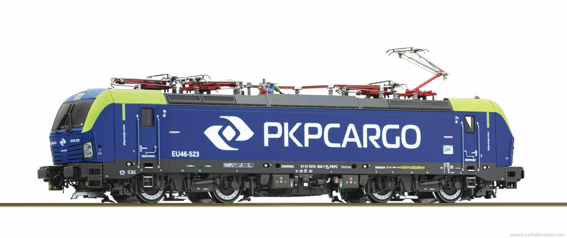 Roco 70058 Electric locomotive EU46-523, PKP Cargo (DCC 