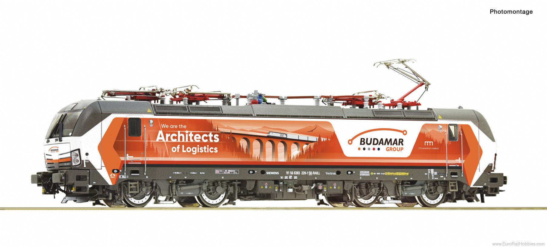 Roco 70070 Electric locomotive 383 220-1, Budamar (Digit