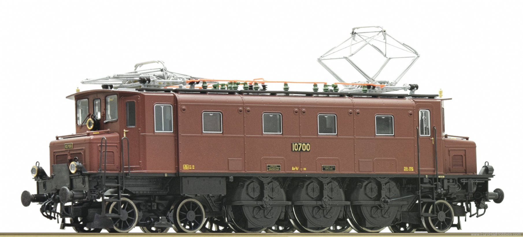 Roco 70089 SBB Electric locomotive Ae 3/6Ë¡ 10700,(Com