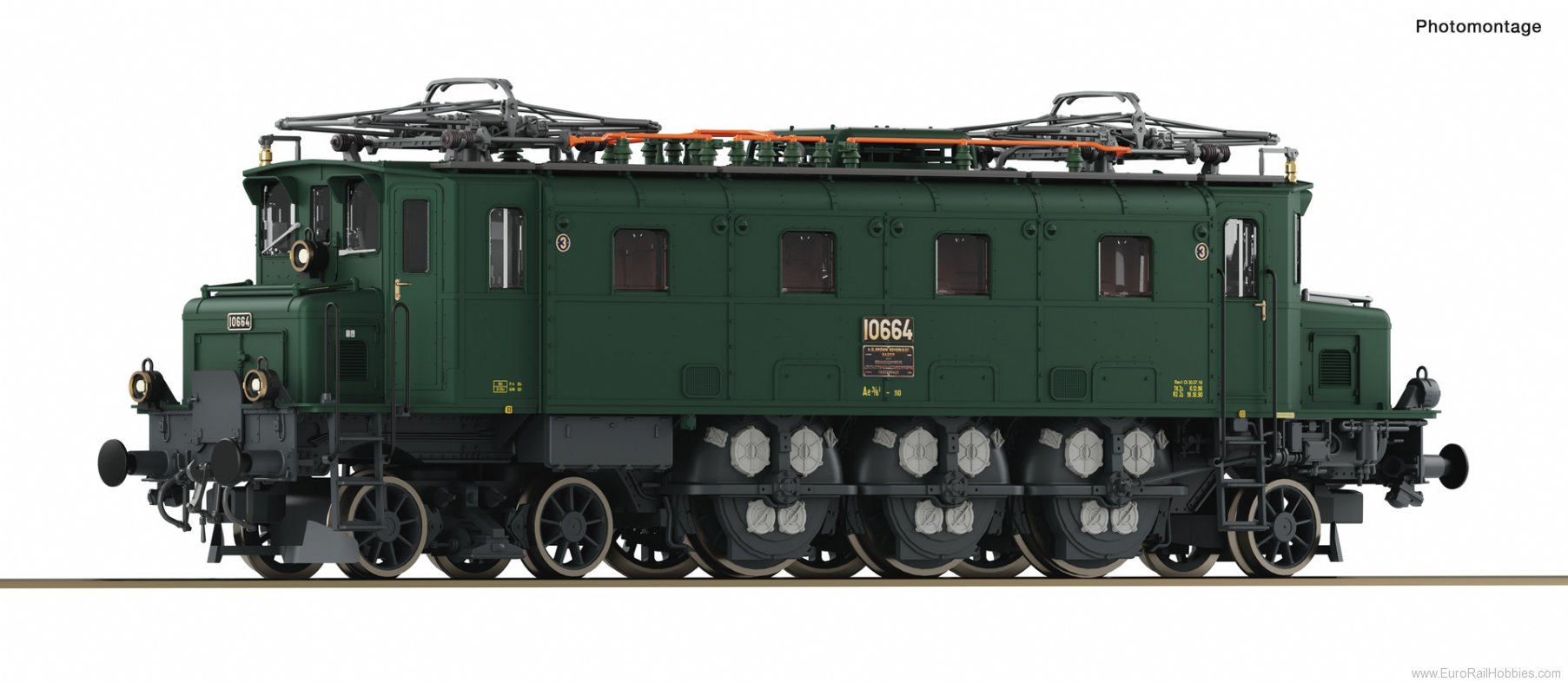 Roco 70091 Electric locomotive Ae 3/6? 10664, SBB (DC An