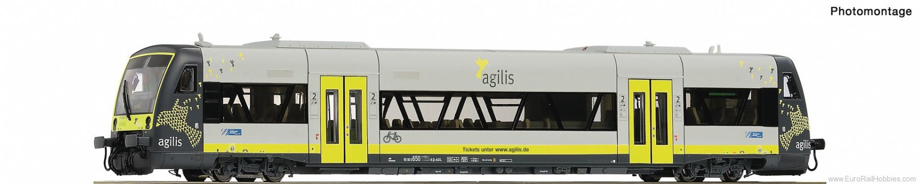 Roco 70182 Agilis Diesel railcar class 650 