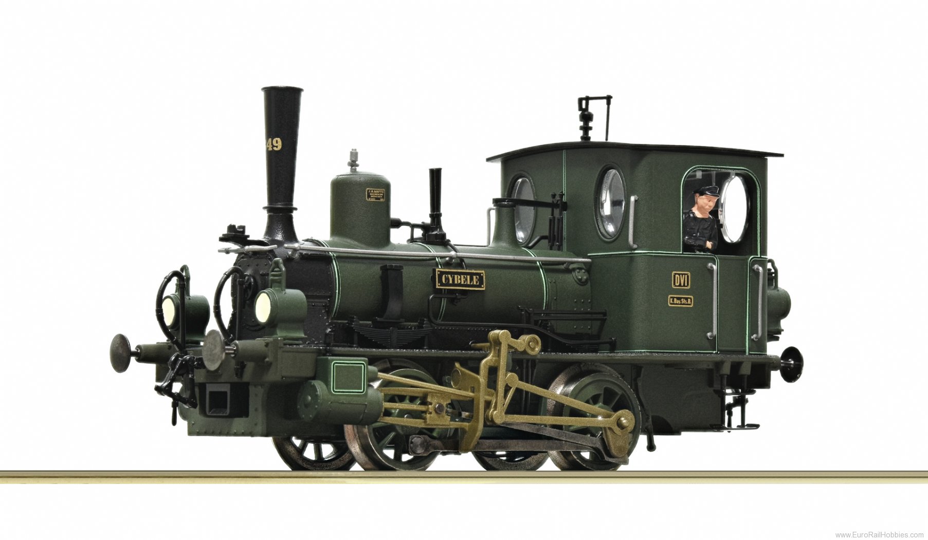 Roco 70241 K.Bay.Sts.B. Steam locomotive DCC w/Sound (Fa