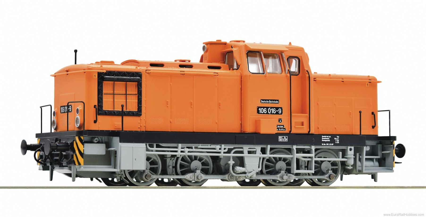 Roco 70266 DR Diesel locomotive class 106 (DCC w/Sound)