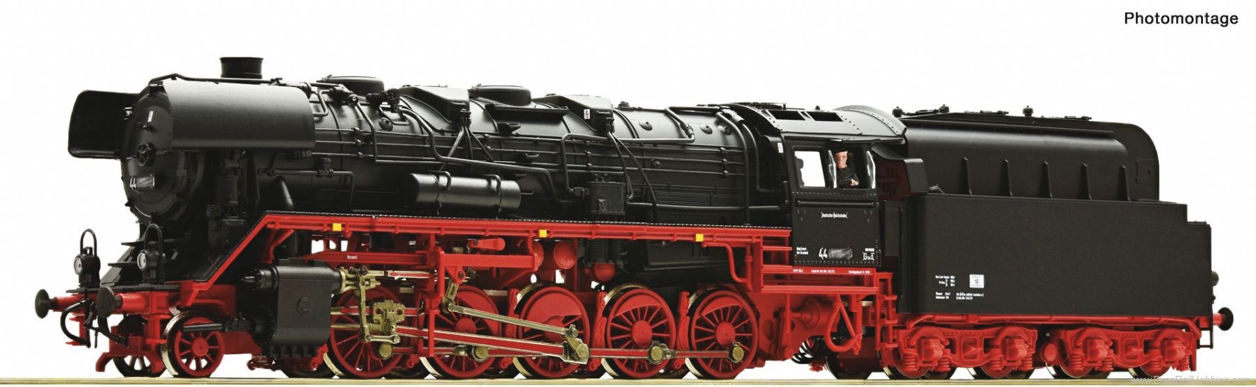 Roco 70283 DR Steam locomotive class 44, DCC w/Sound
