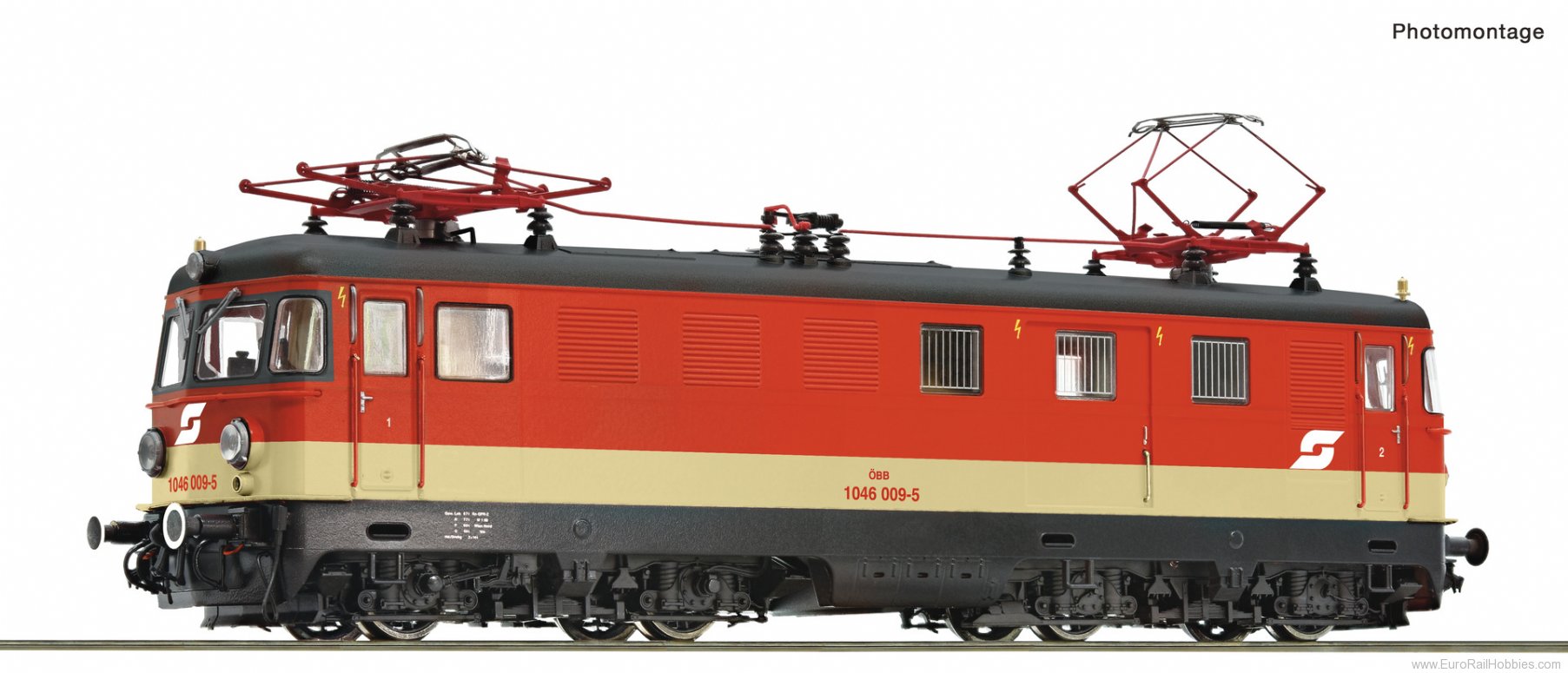 Roco 70291 Electric locomotive 1046 009-5 ÃBB (DC Ana