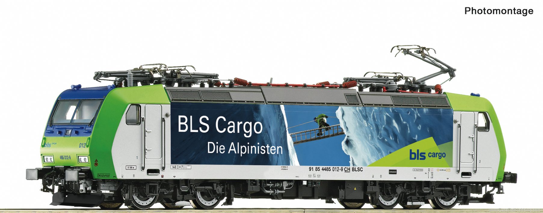 Roco 70337 Electric locomotive 485 012-9, BLS Cargo (DCC
