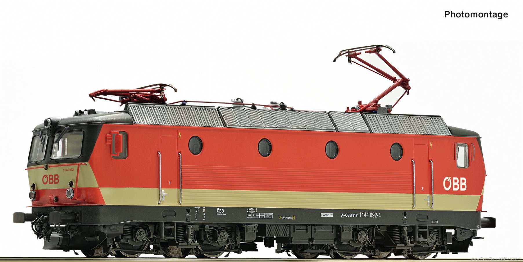 Roco 70439 Electric locomotive 1144 092-4, ÃBB (DC An
