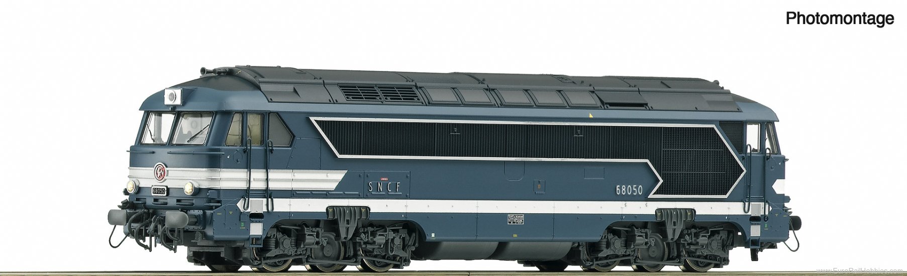 Roco 70460 Diesel locomotive 68050, SNCF (DC Analog)
