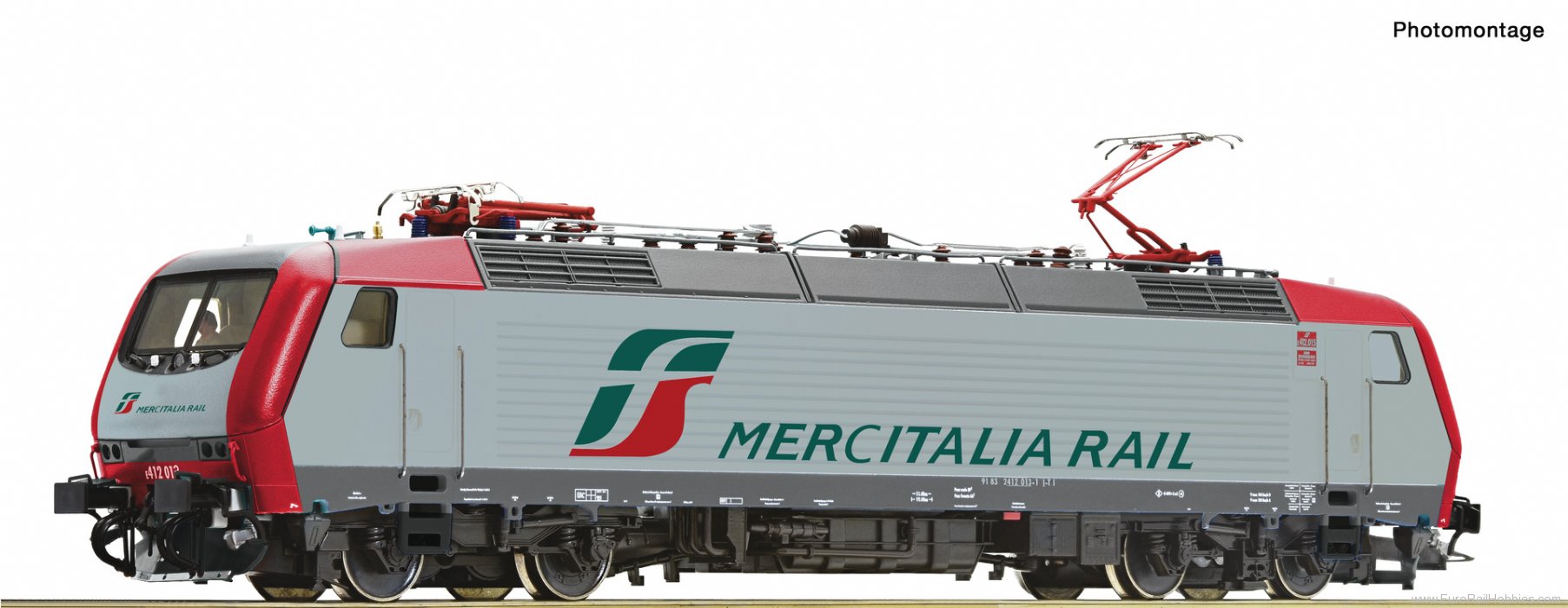 Roco 70464 Electric locomotive E 412 013, Mercitalia Rai