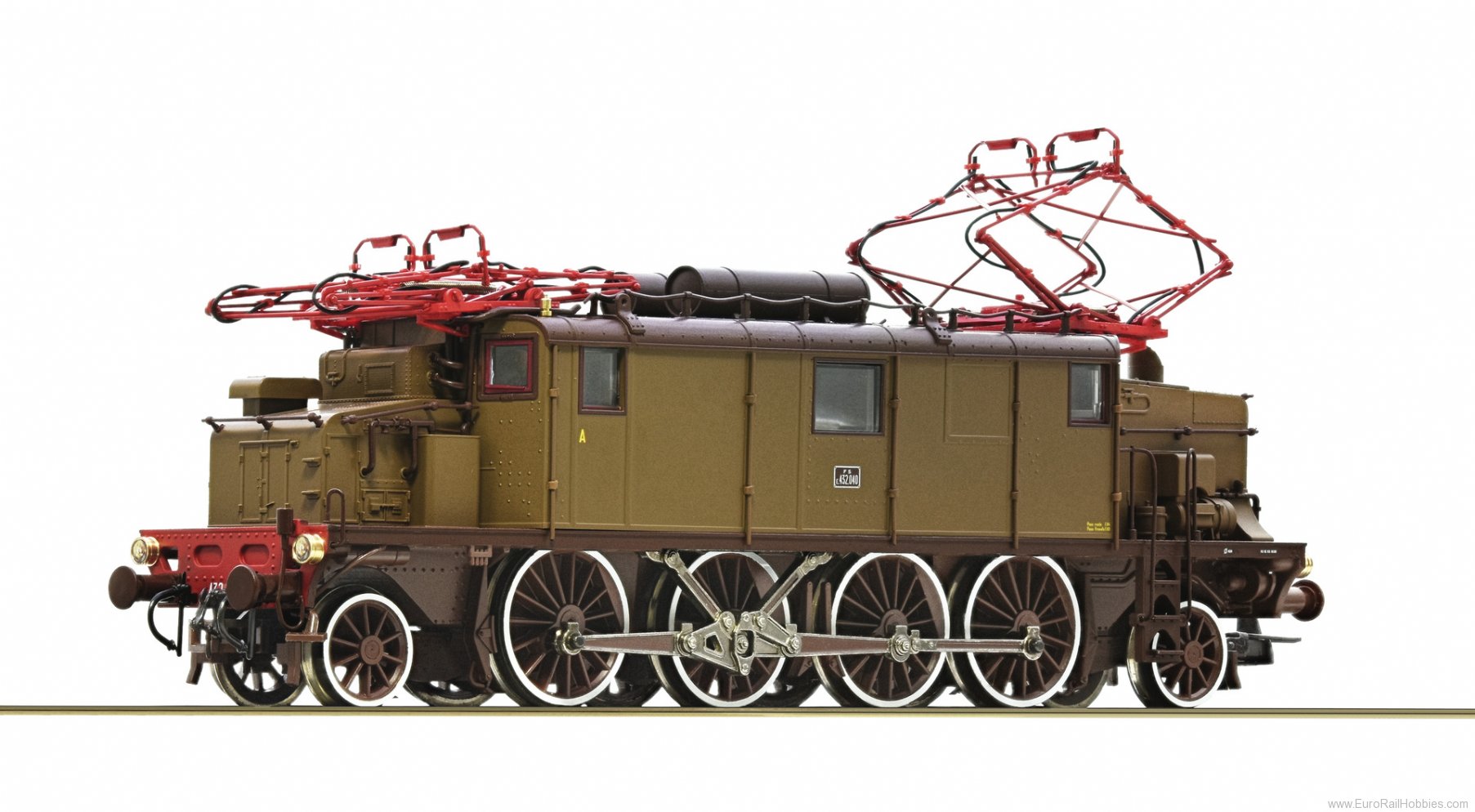 Roco 70466 Electric locomotive class E.432, FS (DC Analo