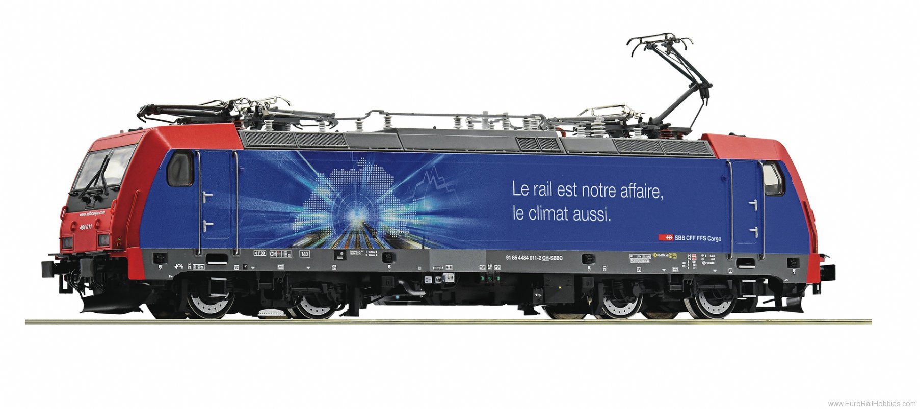 Roco 70649 Electric locomotive 484 011-2, SBB Cargo (DC 