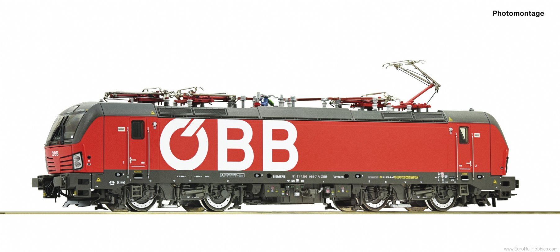 Roco 70722 Electric locomotive 1293 085-7 ÃBB (Digita