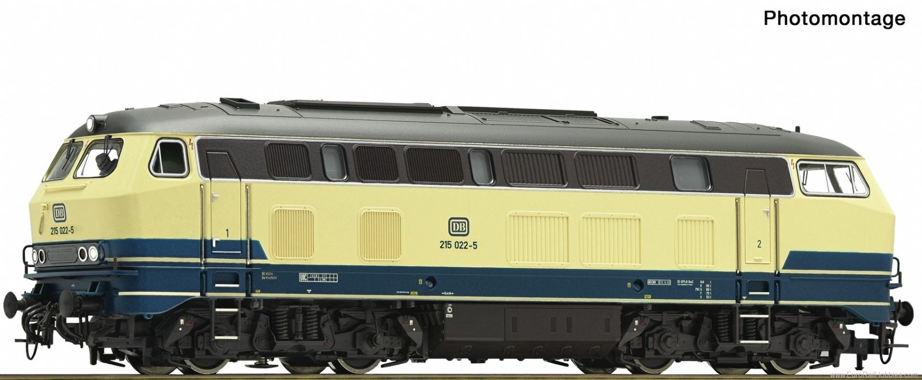 Roco 70761 DB Diesel locomotive class 215, DCC w/Sound
