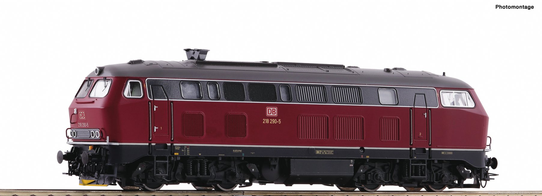 Roco 70771 Diesel locomotive 218 290-5, DB AG (DC Analog