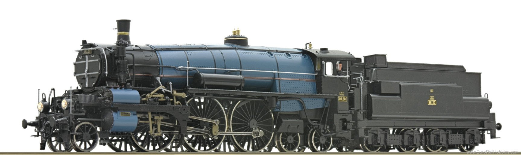 Roco 7100012 Steam locomotive 310.20, BBÃ (DC Analog)