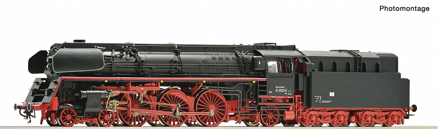 Roco 7100017 Roco DR Steam locomotive 01 0529-6