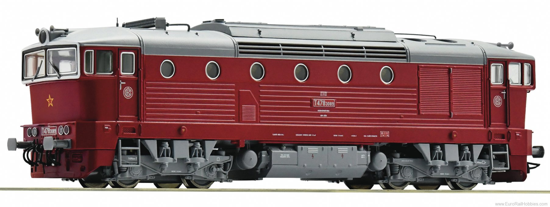 Roco 71021 CSD Diesel locomotive T 478.3089,  DCC w/Soun