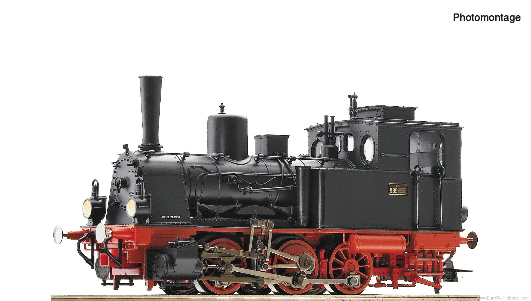 Roco 7110003 Steam locomotive series 999, FS (DCC Sound)