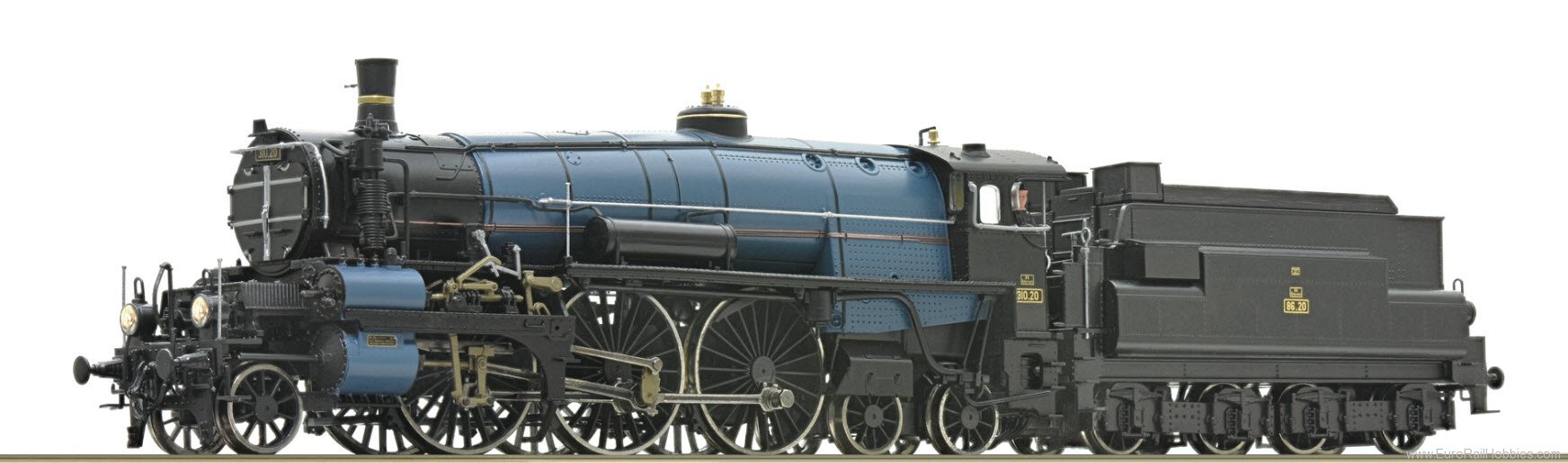 Roco 7110012 BBÃ Steam locomotive 310.20, (DCC w/Sound)