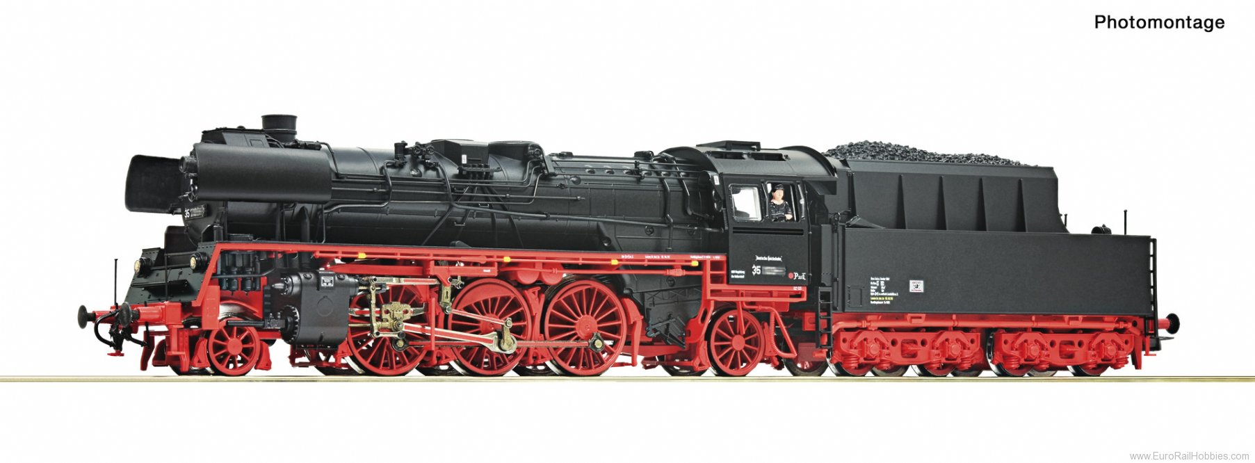 Roco 7110023 Roco DR Steam locomotive class 35.10 DCC w/So