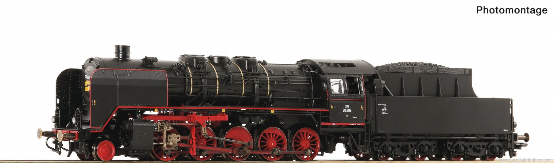 Roco 7120016 Roco OBB 50.685 Steam Locomotive (Marklin AC 