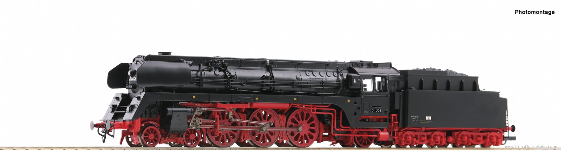 Roco 71267 Steam locomotive 01 508, DR (DC Analog)