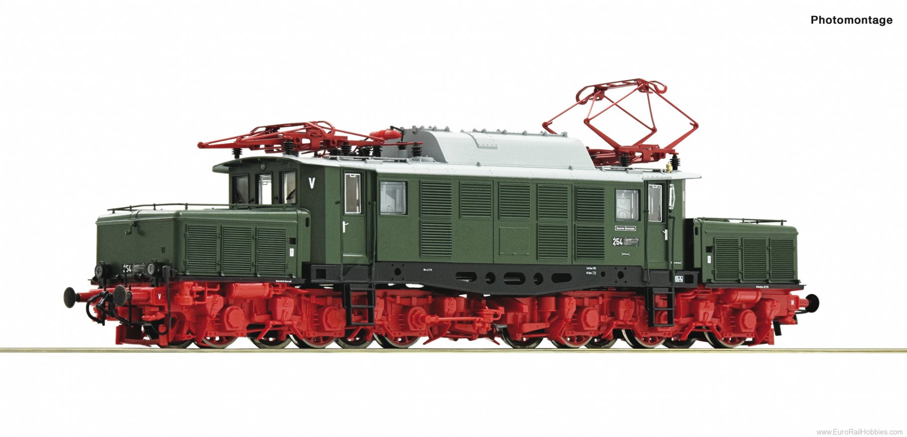 Roco 71355 Electric locomotive class 254, DR (DC Analog)