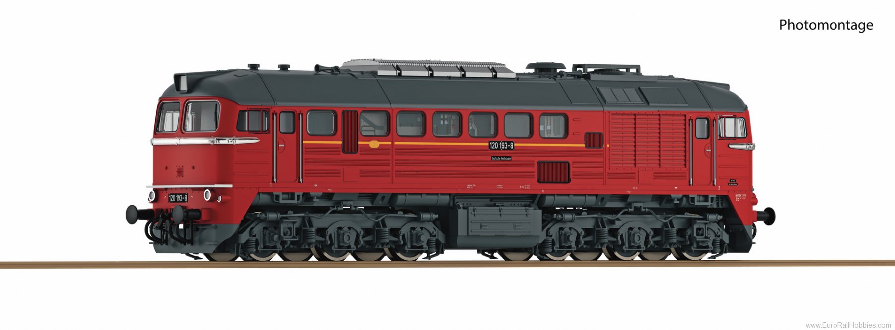 Roco 71778 Diesel locomotive class 120, DR (DC Analog)
