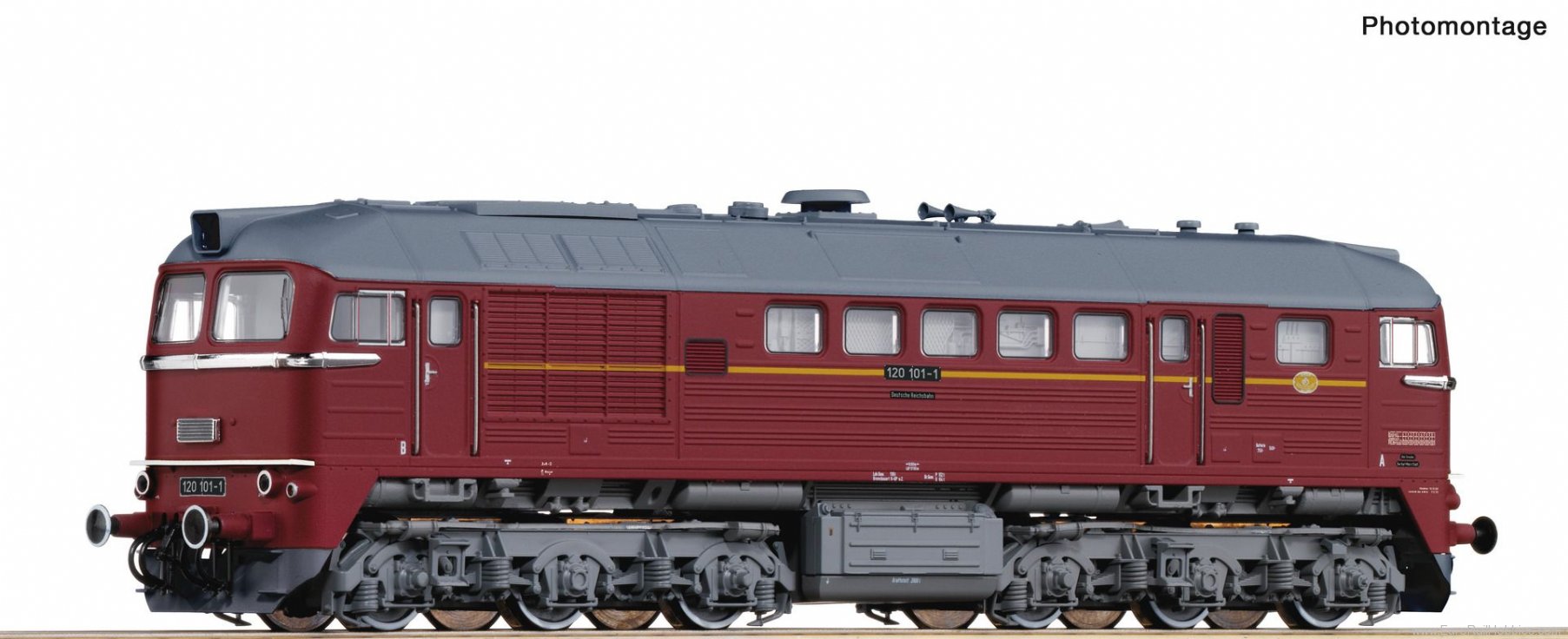Roco 71790 DR Diesel locomotive class 120,