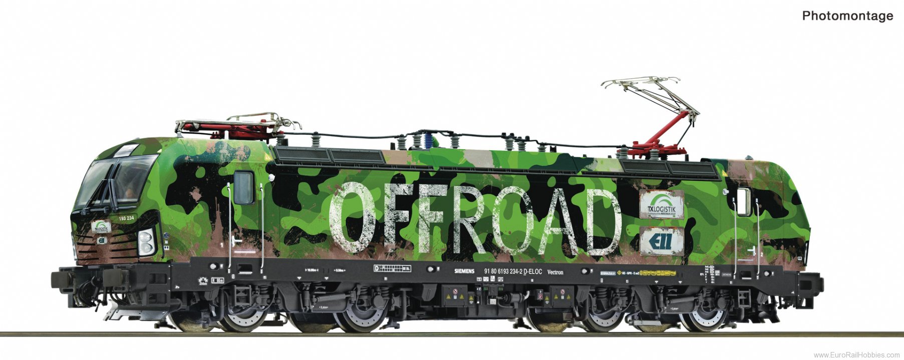 Roco 71931 Electric locomotive 193 234-2 'Offroad', TX-L