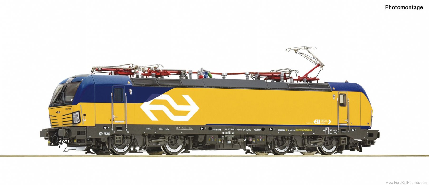 Roco 71974 NS Electric locomotive 193 759-8, DCC w/Sound